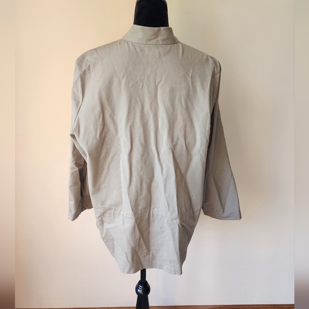 Eileen Fisher Women's Tan Jacket Size XL. - Picture 2 of 9
